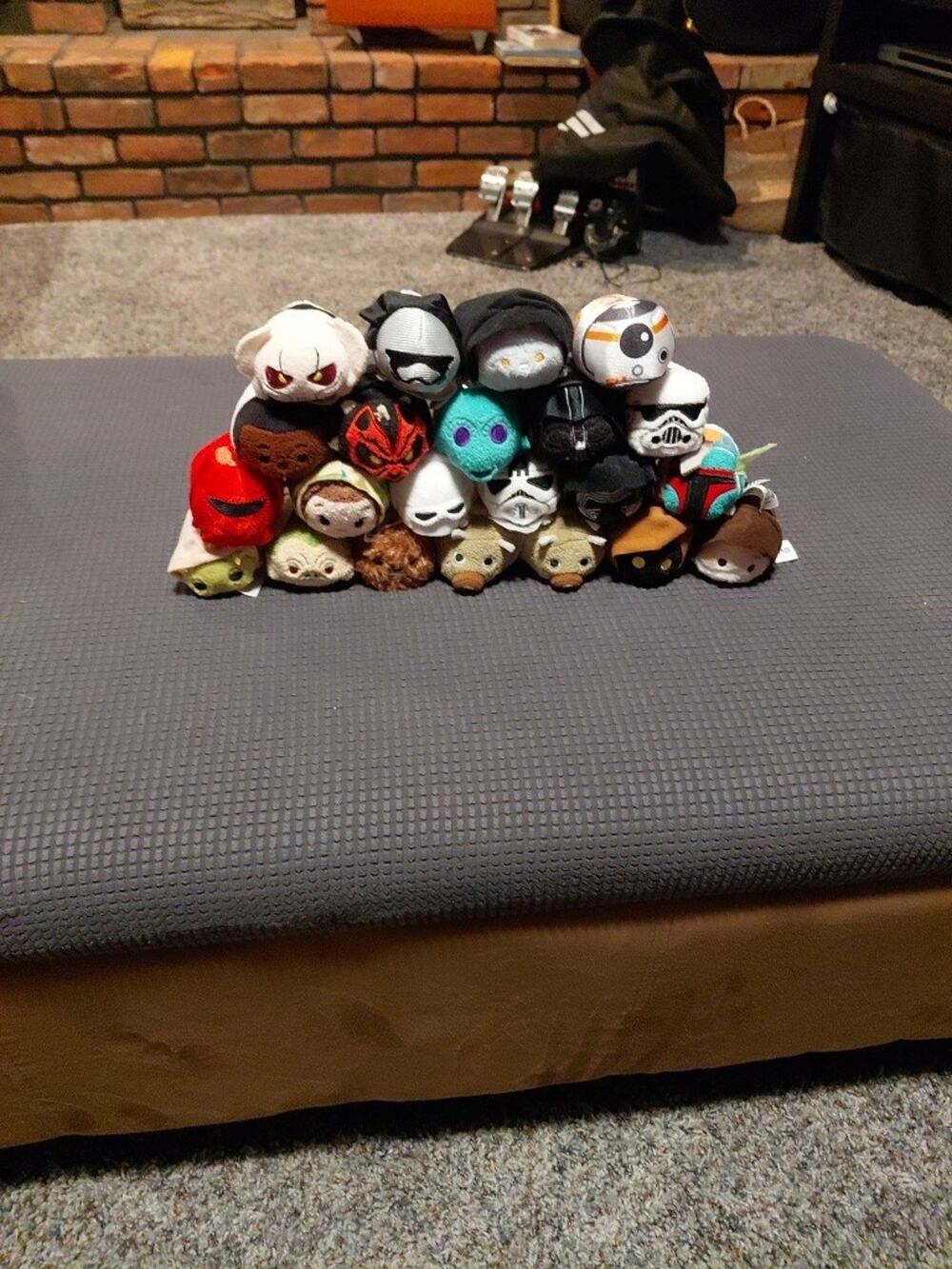 Star Wars Tsum Tsum Mini Plush Collectible Lot Of 22